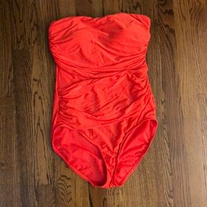 One piece bathing suit